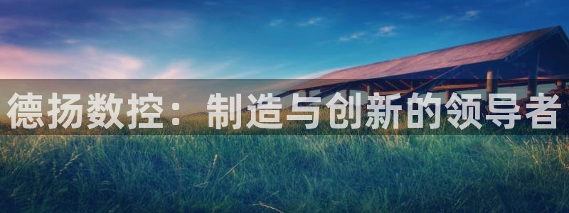 天辰娱乐主管：德扬数控：制造与创新的领导者